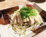 蒸し鶏と湯引きモヤシの辛味ダレ作り方5写真