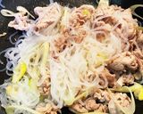 しらたきと豚肉のオイスターソース炒め作り方5写真