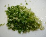 簡単！おろ水菜バーグディッシュ作り方1写真