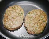 簡単！おろ水菜バーグディッシュ作り方6写真
