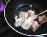 舞茸と鶏肉の卵炒め作り方2写真