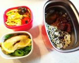 タンパク質多めお弁当㉖鯛の塩焼きとハム卵作り方9写真