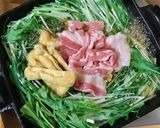 ＊水菜のシャリシャリ鍋＊作り方3写真