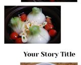 オニオンスープ(簡単)まるごと新玉葱作り方3写真