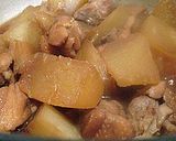 大根と鶏もも肉の炒め煮作り方5写真