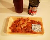 麺茹でる時間で作れる鶏トマトパスタソース作り方1写真