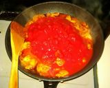 麺茹でる時間で作れる鶏トマトパスタソース作り方6写真