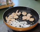 簡単豪華☆シーフードあおさパエリア作り方3写真