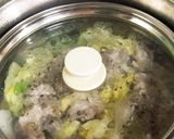 豚こまと白菜のスープ(´꒳｀)ﾎｯｺﾘ作り方4写真