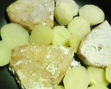 ✿カジキとポテトの❀カレーポン✿炒め作り方4写真