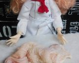 リカちゃん♡鶏皮とニラの辛子醤油合え作り方1写真