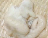 リカちゃん♡鶏皮とニラの辛子醤油合え作り方3写真