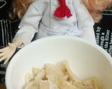 リカちゃん♡鶏皮とニラの辛子醤油合え作り方8写真