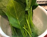 基本【お弁当もOK】ほうれん草の胡麻和え作り方1写真