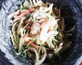 貴女風味で白葱水菜のかき揚げ♥ゆりさん風作り方2写真