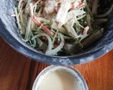 貴女風味で白葱水菜のかき揚げ♥ゆりさん風作り方3写真