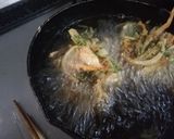 貴女風味で白葱水菜のかき揚げ♥ゆりさん風作り方6写真