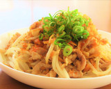 ご飯が進む～！豚こま肉ともやしの辛子炒め作り方5写真