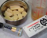 若竹煮　透明醤油で淡い色に仕上げます作り方3写真