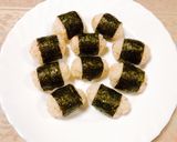 簡単!菊芋とカツオ梅のおにぎり作り方4写真