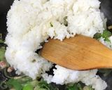 激うま★やみつき★イカわたガーリック炒飯作り方5写真