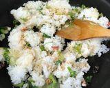 激うま★やみつき★イカわたガーリック炒飯作り方6写真