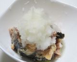 鯖の水煮やさんまの蒲焼の大根おろし添え♡作り方2写真