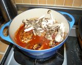 お豆腐入り☆ふわふわ煮込みハンバーグ。作り方8写真