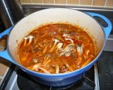 お豆腐入り☆ふわふわ煮込みハンバーグ。作り方9写真
