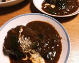 デミグラスハンバーグ粗挽き肉で肉感アップ作り方13写真