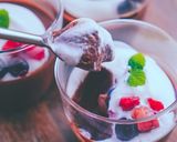 44℃ 簡単＆濃厚生チョコグラスケーキ作り方32写真