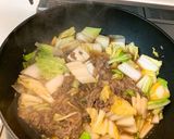 牛肉と白菜のオイスターソース煮込み作り方3写真