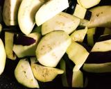 茄子の炒め煮作り方1写真