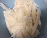 簡単☆シャキシャキ長芋のおかか昆布和え作り方1写真