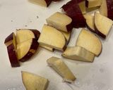 さつま芋とリンゴのさっぱりサラダ作り方1写真