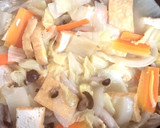 ☆簡単☆和風☆白菜の甘醤油あんかけ作り方6写真