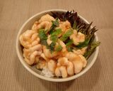 マダラ白子の照焼き丼作り方7写真