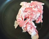 豚肉ともやしのオイスター炒め作り方1写真