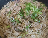 豚肉ともやしのオイスター炒め作り方4写真