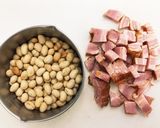 節分の豆で いり大豆ご飯作り方2写真