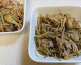 豚肉ともやしのオイスター炒め作り方5写真
