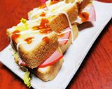 ちょっと小さなお手軽サンドウィッチ作り方6写真
