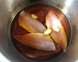 圧力鍋でほろほろ〜！魚の煮付け（アジ）作り方2写真