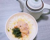イカの塩辛と海苔の出汁茶漬け♡作り方2写真