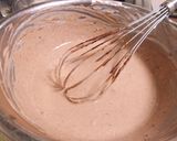ベイクドチーズ♡チョコレート味作り方3写真