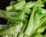 リカちゃん♡菜の花とホタテバター醤油炒め作り方3写真