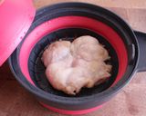 レンジで簡単！鶏もも肉のねぎ塩ゆず風味作り方2写真