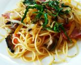 10分で簡単和風きのこパスタ作り方8写真
