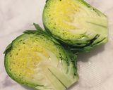 芽キャベツ、イカ、ガリのお好み焼き風作り方1写真