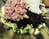 アボカドとツナとひじきサラダ作り方3写真